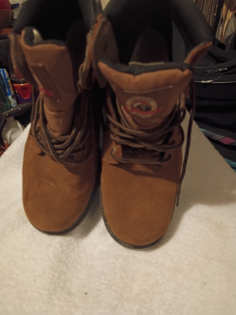 Brahma Men's Tan/Brown Lace-Up Work Boots
